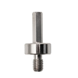 BRSCHNITT Adapter M10 oder M14 oder 5/8"-11 Außengewinde auf 3/8 Sechskantschaft 1 Stück oder 2 Stück für Bohrkronen. Hochwertiger Stahl
