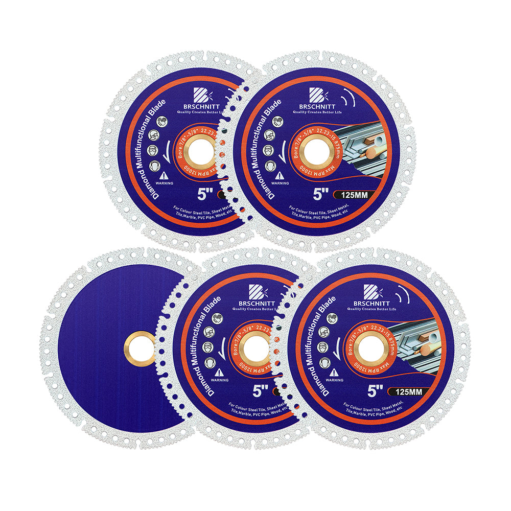 BRSCHNITT Multifunctional Cutting Disc 75-115mm for Smooth Cutting Grinding Chamfering