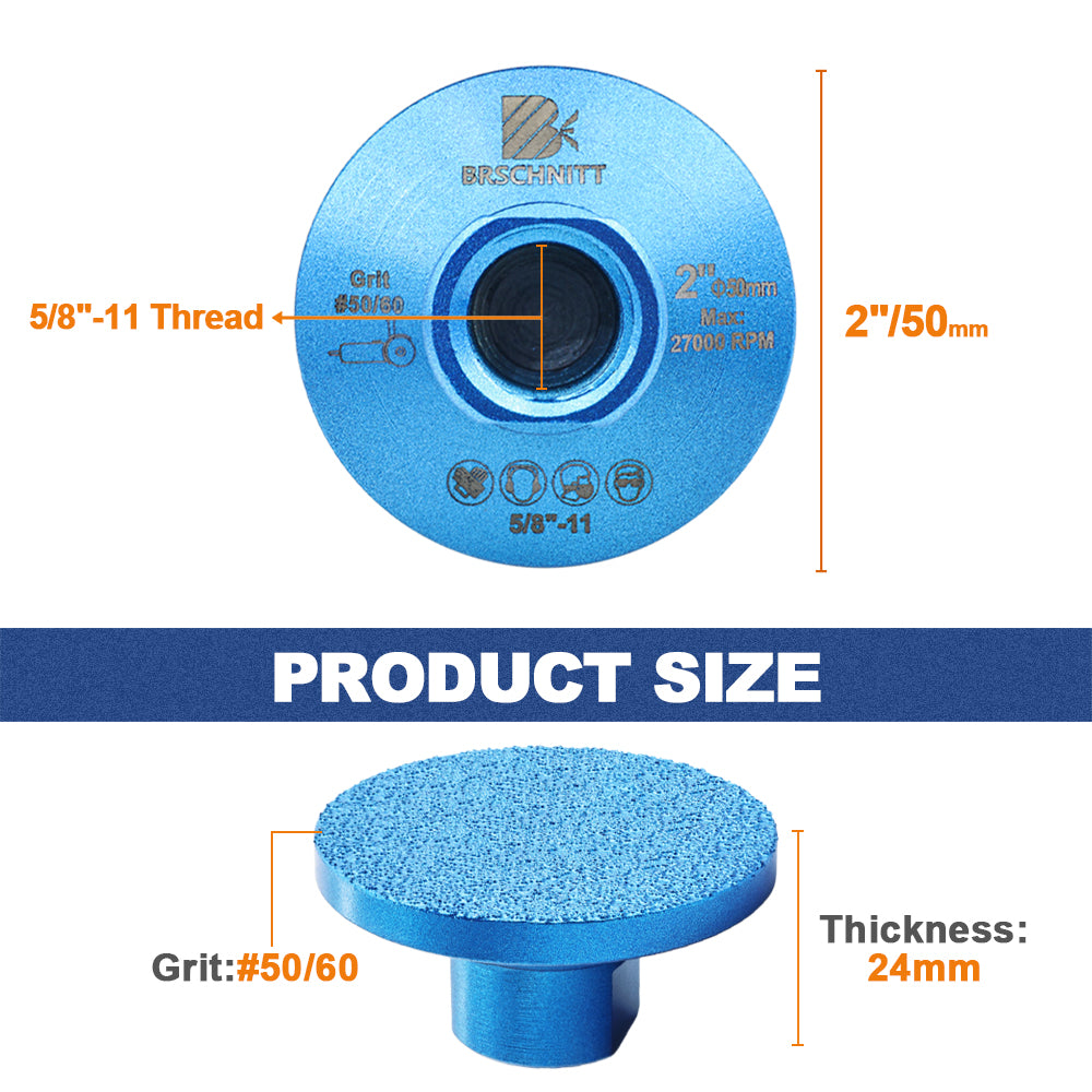 BRSCHNITT 1pc Diamond Flat Grinding Wheel For Rough Grinding Levelling Marble Quartz stone Granite Cobblestone Grinding Disc