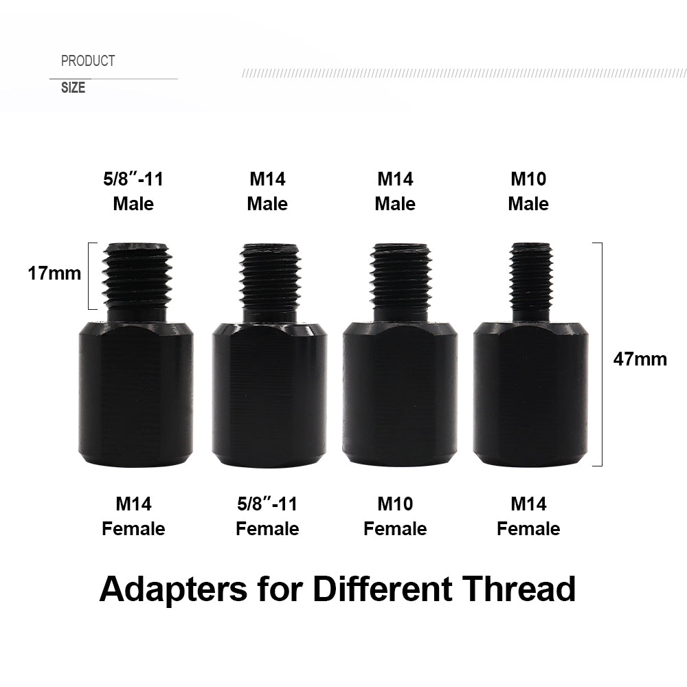 BRSCHNITT Adapter Different Thread Connection 1pc Hand Drill Angle Grinder Diamond Core Bits Cutter