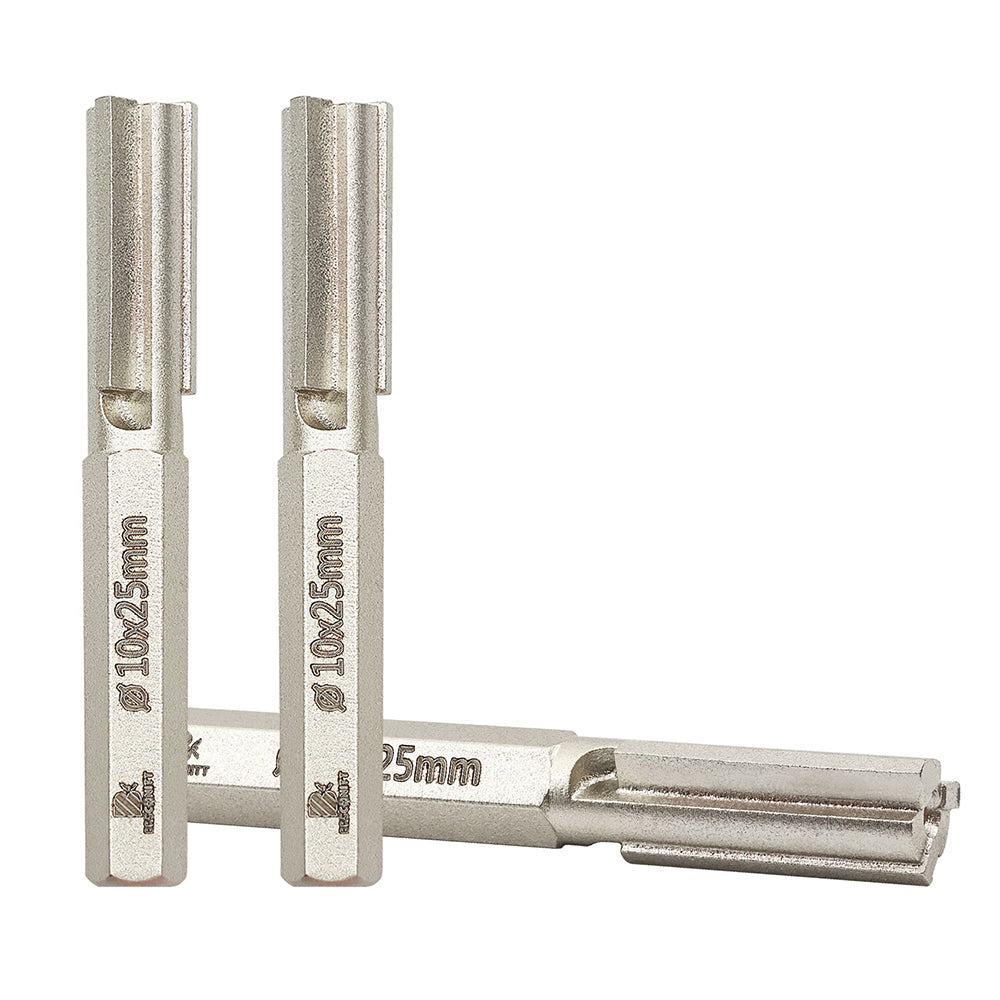 BRSCHNITT M14 & 5/8"-11 Carbide Mortar Raking Bit 10mm for Angle Grinder Brick Joint Removal