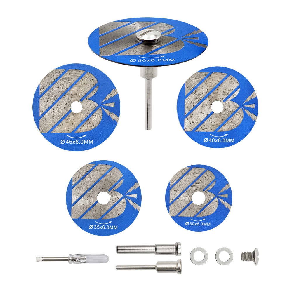 BRSCHNITT 5pcs 30-50mm Sintered Continuous Cutter Set for Tile