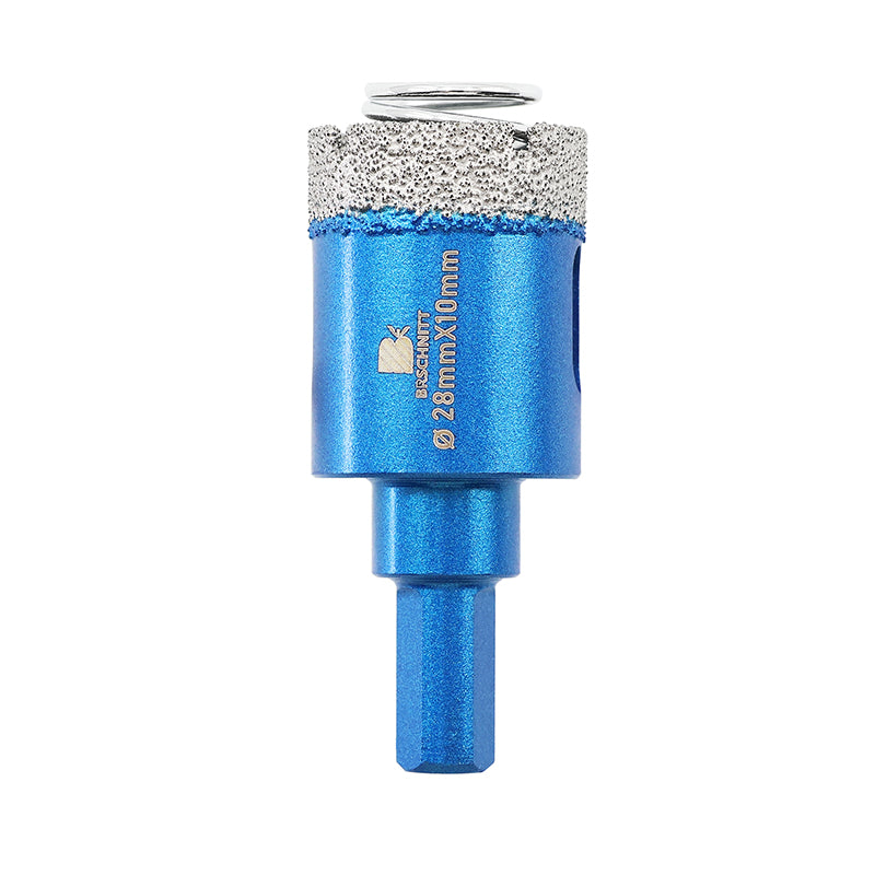 BRSCHNITT  1pc 20-65mm  Triangle Shank Diamond Hole Saw Diamond Core Drill Bits Set for Ceramic Tile Marble Granite Drilling Diamond Core Drill Bits