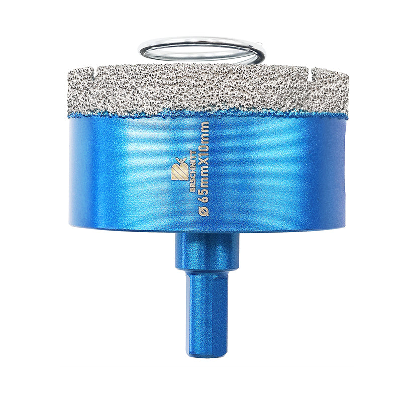 BRSCHNITT  1pc 20-65mm  Triangle Shank Diamond Hole Saw Diamond Core Drill Bits Set for Ceramic Tile Marble Granite Drilling Diamond Core Drill Bits