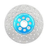 BRSCHNITT Dry & Wet 5/8"-11 Diamond Cutting Grinding Disc 100-125mm for Stone Tile Concrete Vacuum Brazed