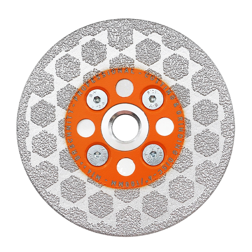 BRSCHNITT M14 & 5/8"-11 Diamond Cutting Grinding Disc 105-125mm for Granite Marble Concrete Tile