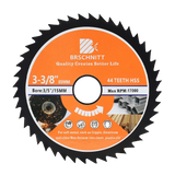BRSCHNITT HSS Circular Saw Blade 85mm 44 Tooth for Soft Metal Aluminum Copper Cutting