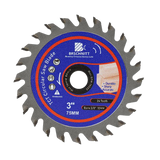 BRSCHNITT TCT Dry 75-85mm Cutting Circular Saw Blade Tungsten Carbide Tipped for Wood Plastic PVC