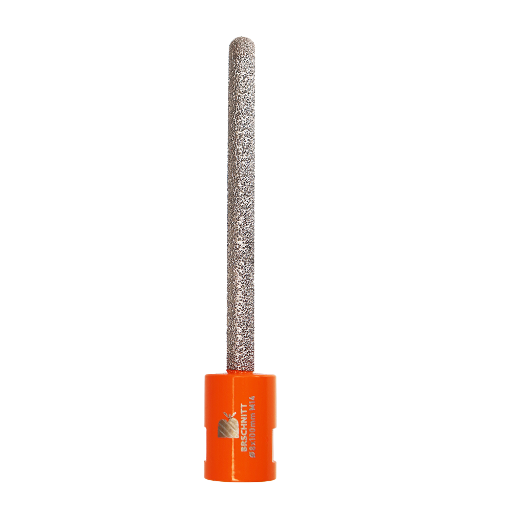 Mèche diamantée à mortier BRSCHNITT brasée sous vide, 1 ou 2 pièces de diamètre 8 mm, pour le ratissage du mortier, le pointage, le granit, la maçonnerie, la pierre, le marbre et le béton
