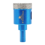 BRSCHNITT Triangle Shank Dry Diamond Core Drill Bit 20-65mm for Porcelain Tile Ceramic Granite Marble