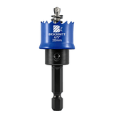 BRSCHNITT M42 Bi-Metal Hole Saw 20-32mm with Quick Change Hex Shank for Stainless Steel Metal Cutting