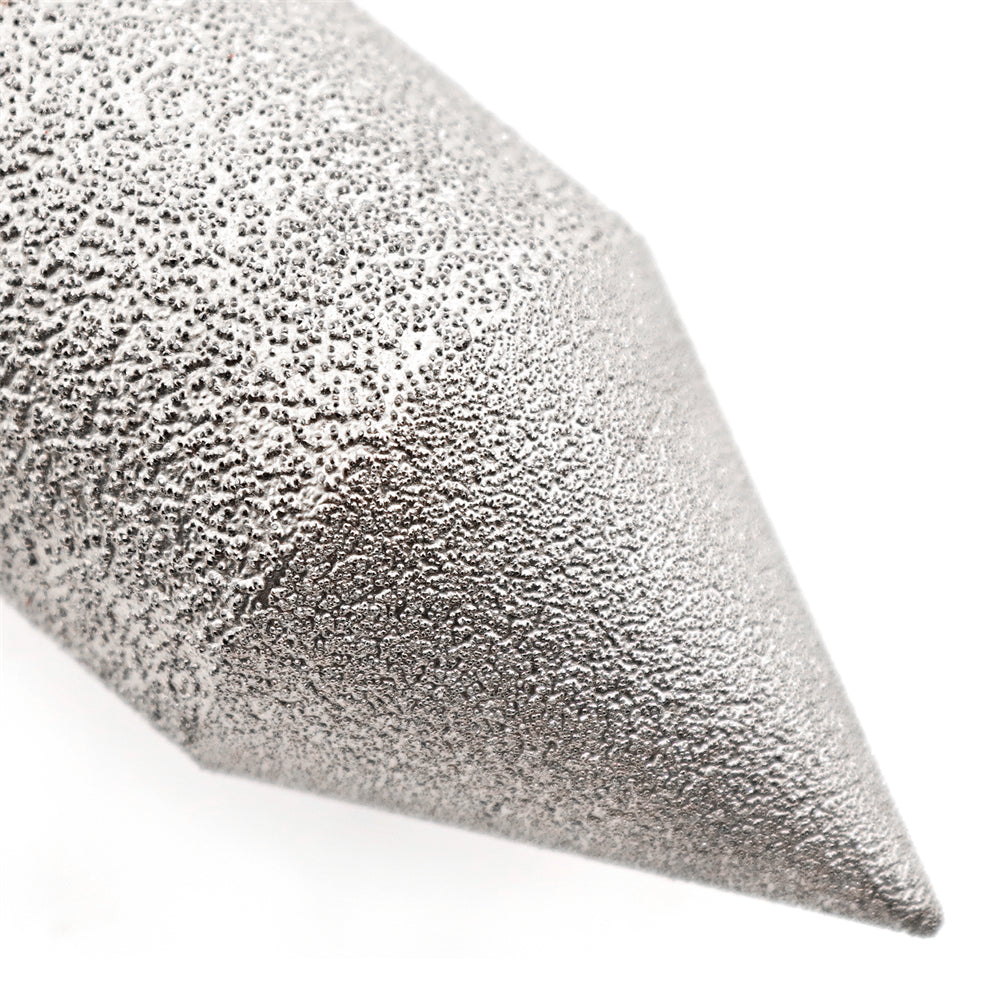 BRSCHNITT Diamond Chamfering Milling Finger Bits Vacuum Brazed 1pc or 2pcs Dia 35/50mm Enlarge Shaping Grinding Bevel Holes Ceramic Tile Granite Marble5/8"-11 or M14