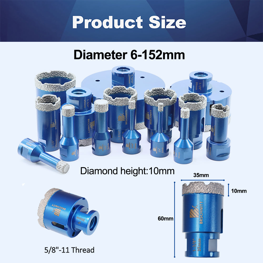 60mm diamond deals core drill bit